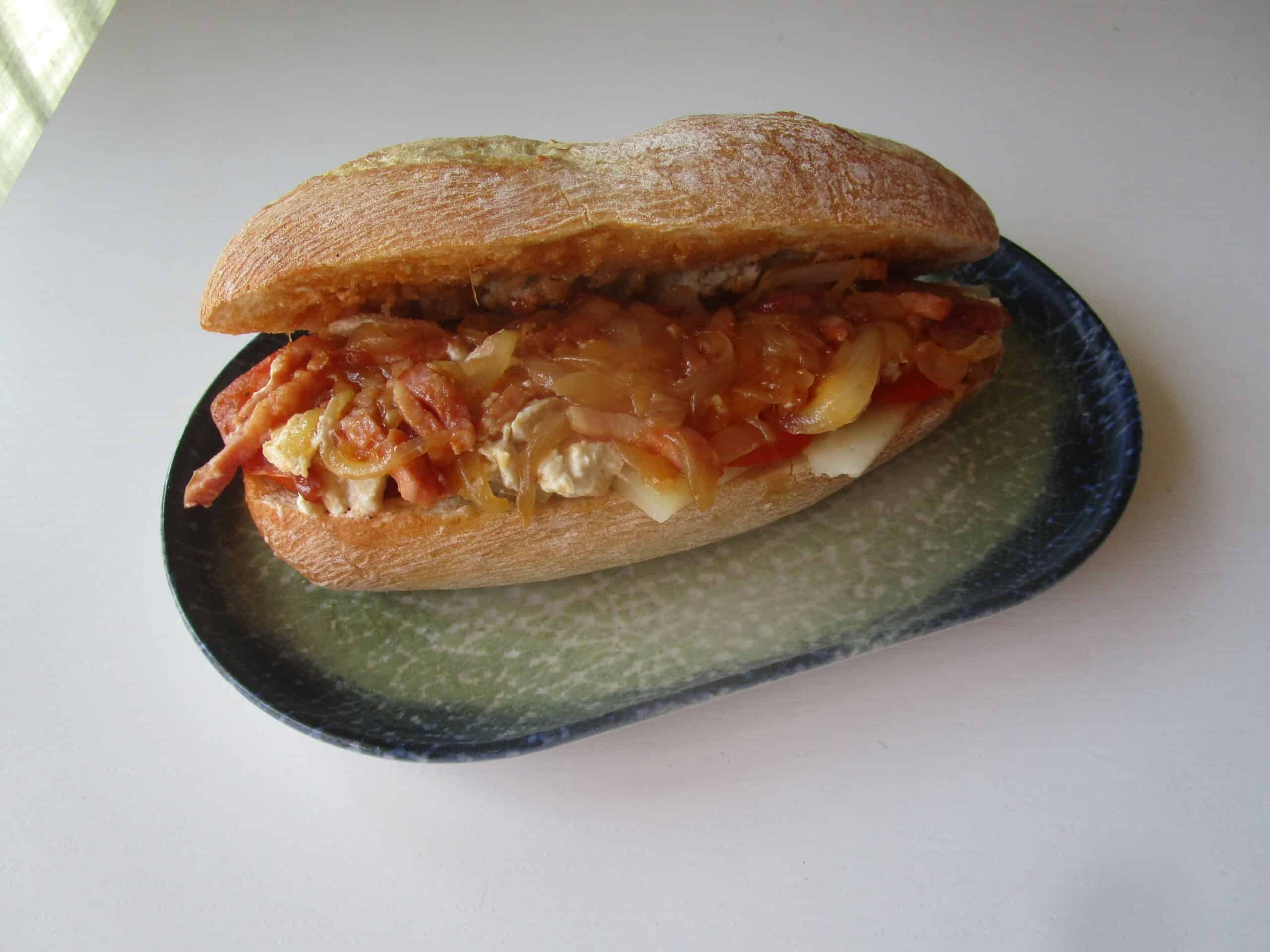 Bocadillo fuera de carta